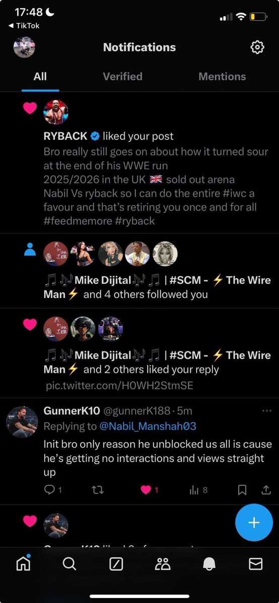 Nabil_Manshah03's tweet image. Yo big guy thx for liking my tweet 👍🏾
Appreciate it #ryback