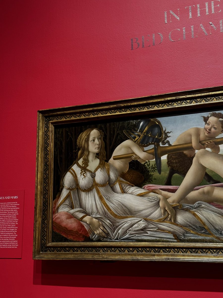EmKitchen1's tweet photo. Botticelli and Titian @ the Fitzwilliam Museum, Cambridge https://t.co/rlwYFyqnne