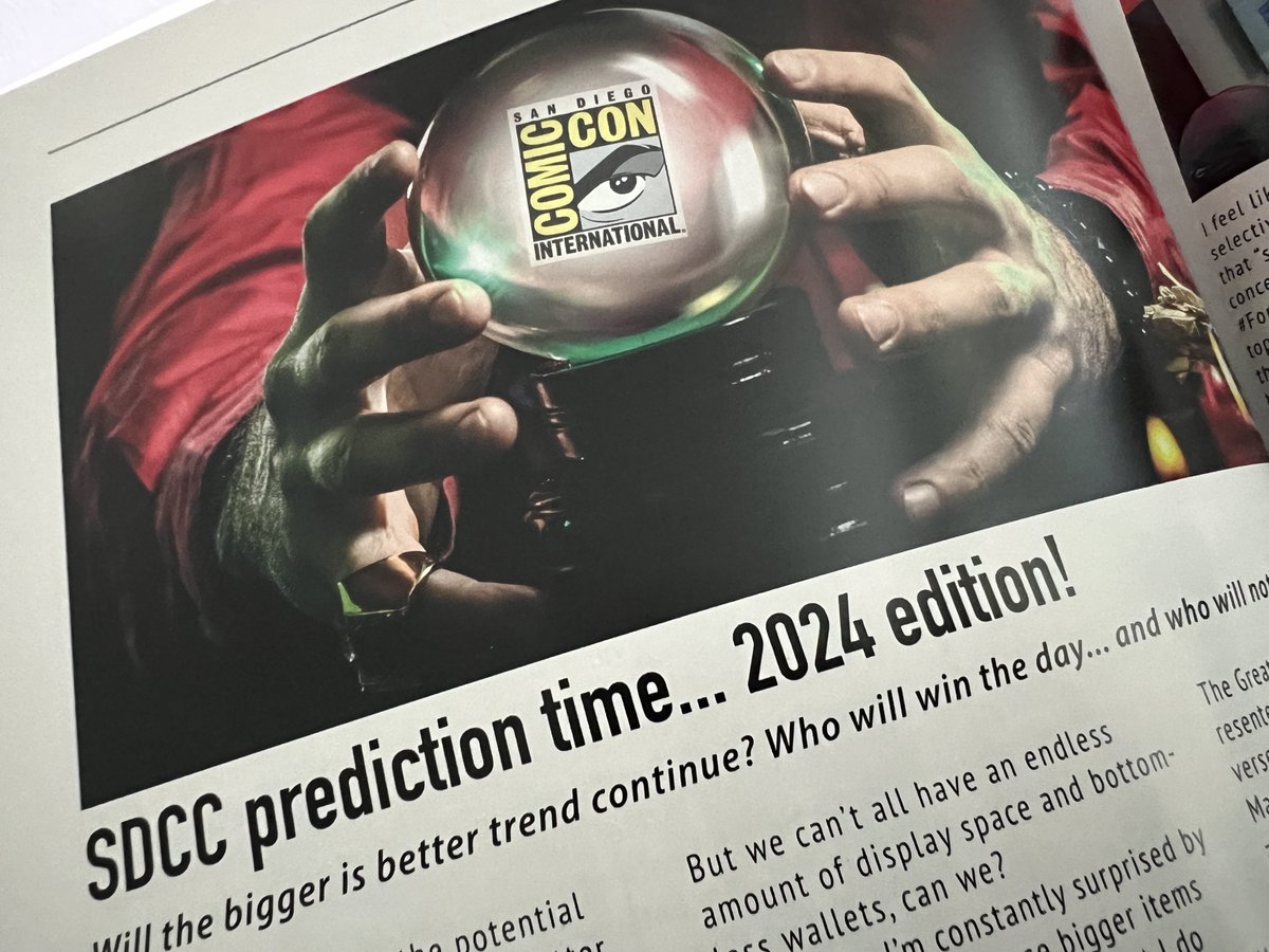 ToycollectrMag's tweet photo. Today is the last day to sub if you want Issue 12 delivered to your mailbox and be the first to see the TC crew's toy predictions for @Comic_Con! Go here! ---> https://t.co/Cj4dA7GzZw #toycollecting #toycollectr #actonfigures #toys #comiccon https://t.co/BwhsCyhfY0