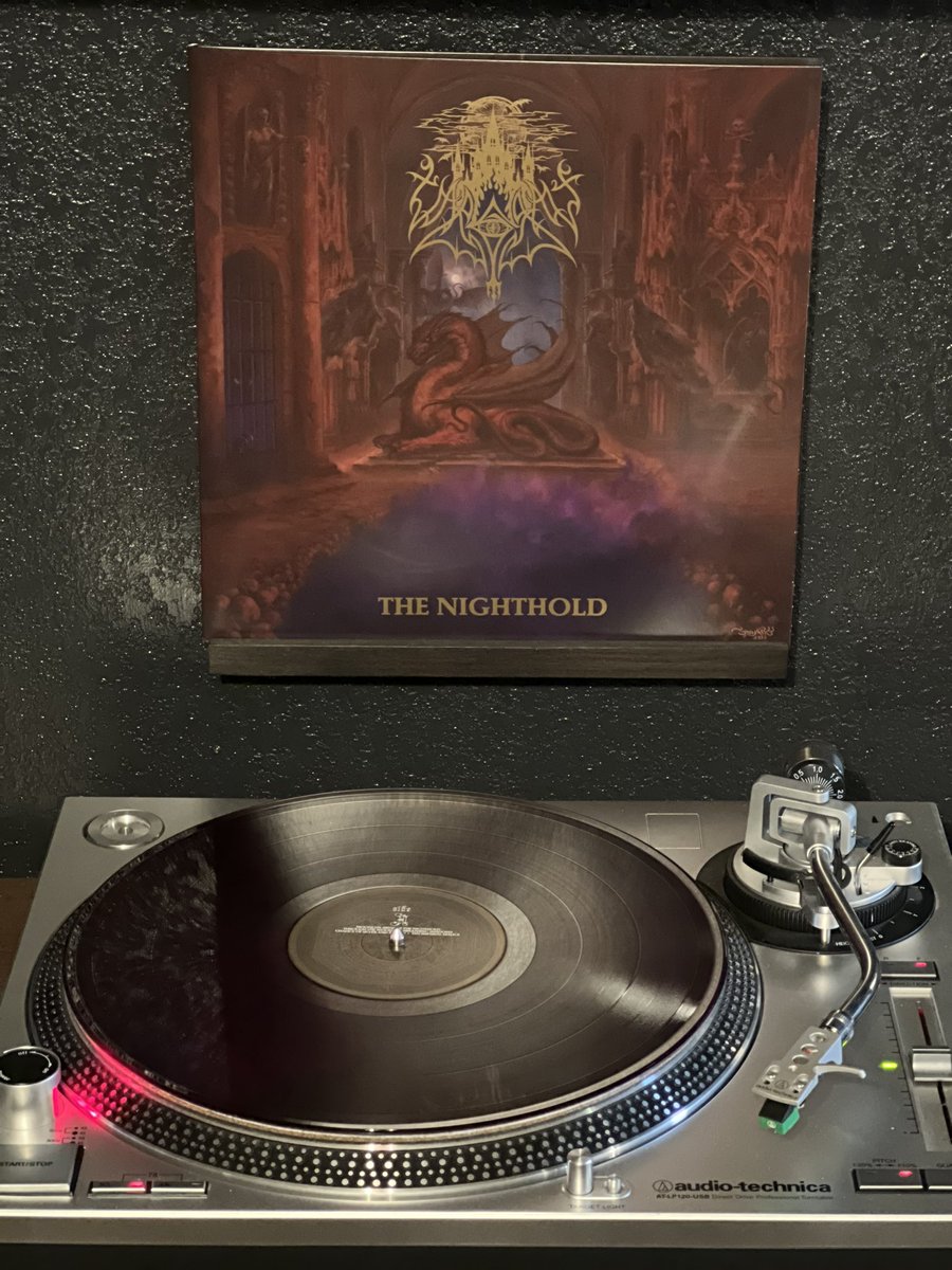 satancblckmetal's tweet photo. VARGRAV “The Nighthold” 2023 #vargrav #finnishsymphonicblackmetal 1of1000 purple smoke vinyl 2024  #werewolfrecords https://t.co/xZSUOw9Egi
