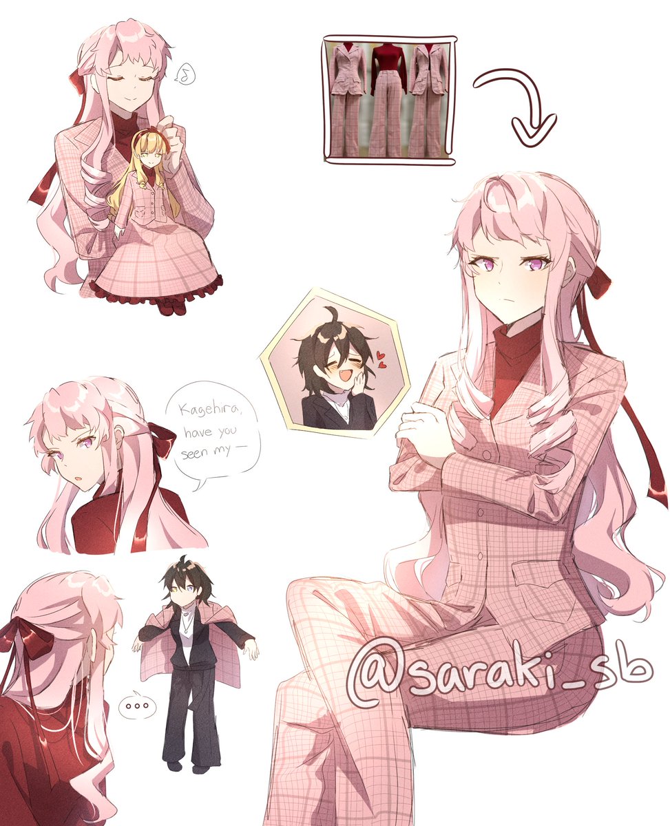 saraki_sb's tweet photo. ok shu... but what about FEM shu

ft mika and mademoiselle bc i had to give madonee a matching fit

#femstars #あんスタ https://t.co/b2mJe7VGmX