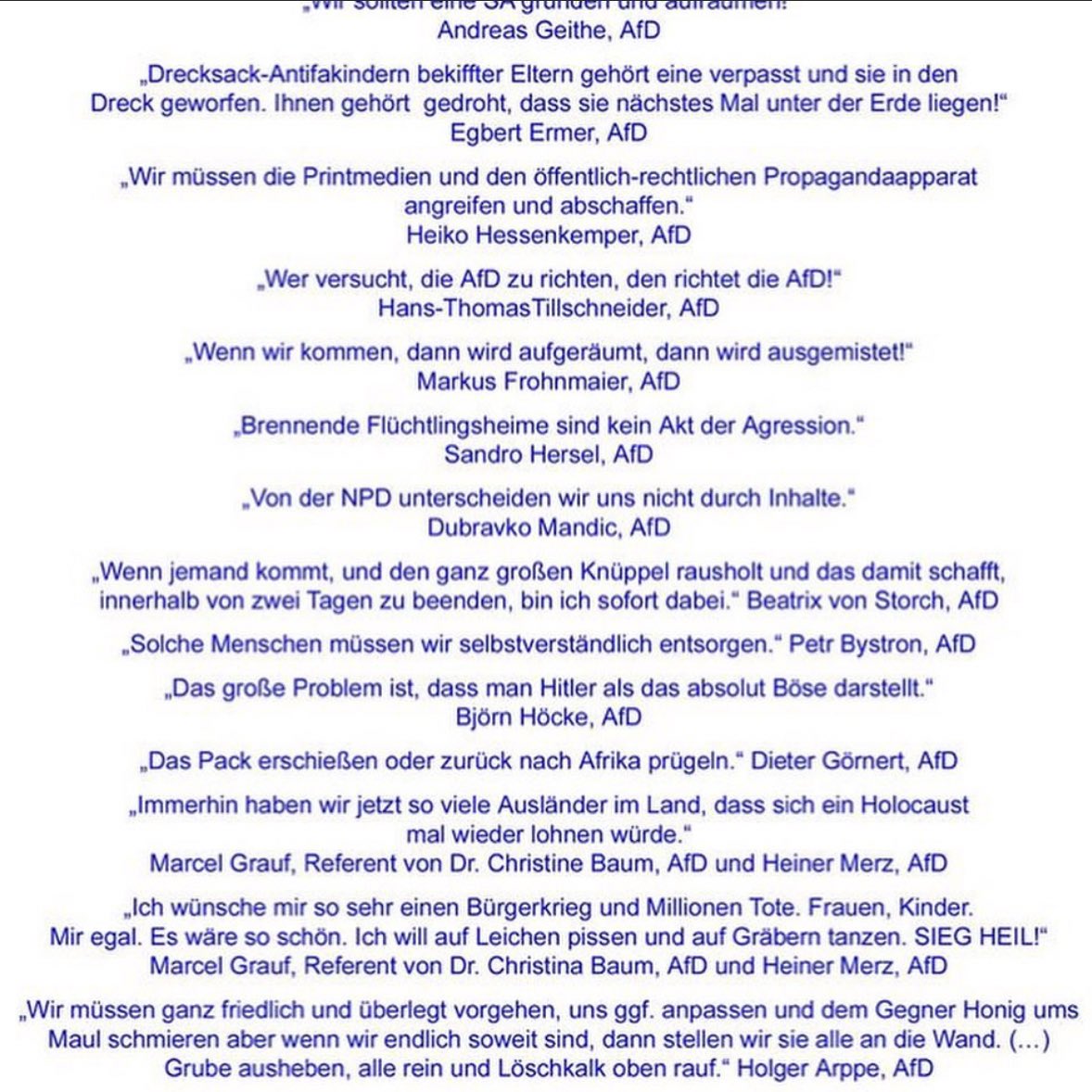 Zweitstärkste Partei in Deutschland übrigens