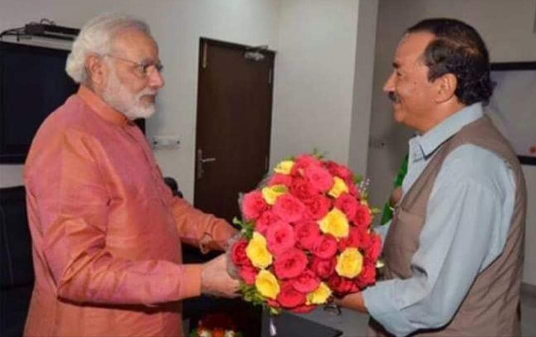 KTnepal's tweet photo. Congratulations @PMOIndia @narendramodi for making a history, a spectacular consecutive third term in office. I cherish our first meeting in Ahmadabad on 2013. 
Wish you all the best.
Long live Nepal-India friendship https://t.co/LiD9cRYC5U