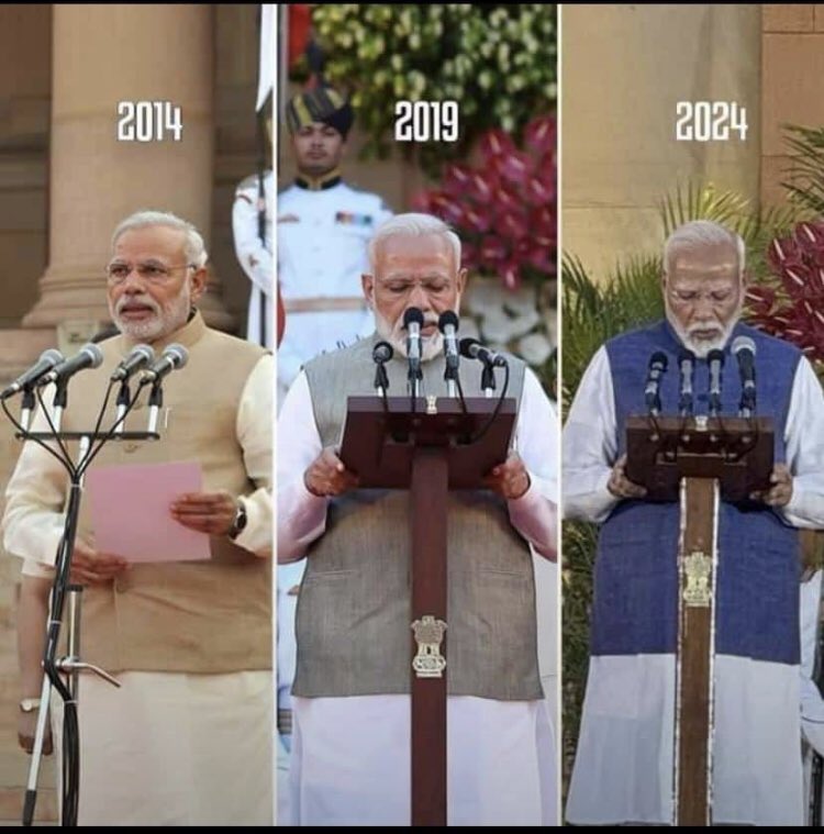 bjpnikhilkumar's tweet photo. भारत के यशस्वी प्रधानमंत्री के रूप में लगातार तीसरी बार शपथ ग्रहण कर इतिहास रचने के लिए आदरणीय @narendramodi  जी को हार्दिक बधाई व शुभकामनाएं!

#ModiAgainIn2024 #highlight https://t.co/Z4PoAIIBnX