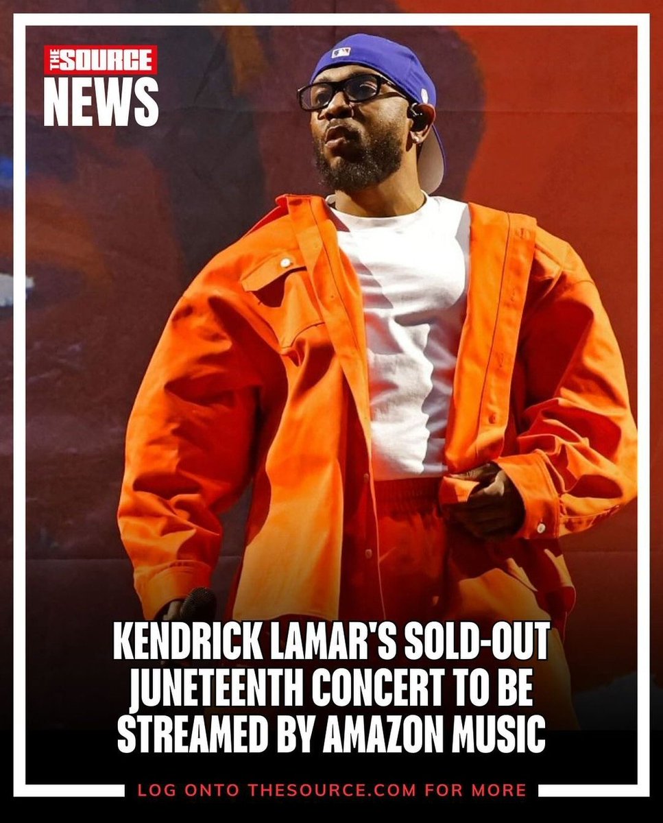 MRJAZ11's tweet photo. #TheSourceNews #AmazonMusic #Streaming #KDot #KendrickLamar #Juneteenth #Soldout #Concert #ThePopOut #Ken&Friends #TheKiaForum #LA #HipHop #Culture #Trending #News #TheSource.comππ§ππ§π πΈβ’οΈ. https://t.co/ioCcfi8Dyr