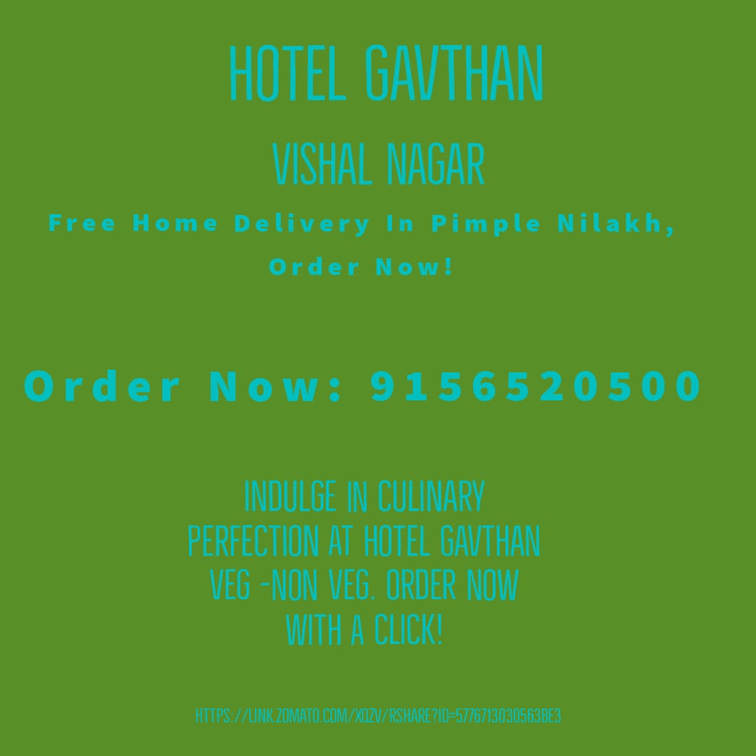 Best Nonveg Restaurants In Wakad
hotelgavthanvishalnagar.wordpress.com
…el-gavthan-vishal-nagar.business.site
gavthan.com
📷AVAILABLE ON ZOMATO || SWIGGY
FREE DELIVERY📷
zomato: - link.zomato.com/xqzv/rshare?id…
Swiggy: -      swiggy.com/restaurants/ho…
Contact us :-📷 Whatsapp - wa.me/9156520500