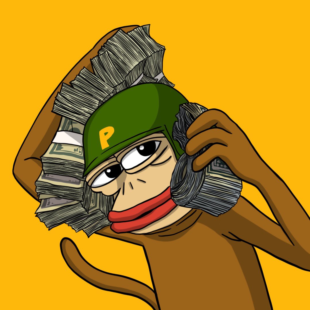 ponkehq's tweet image. Show me the tendies 📞💸 $PONKE