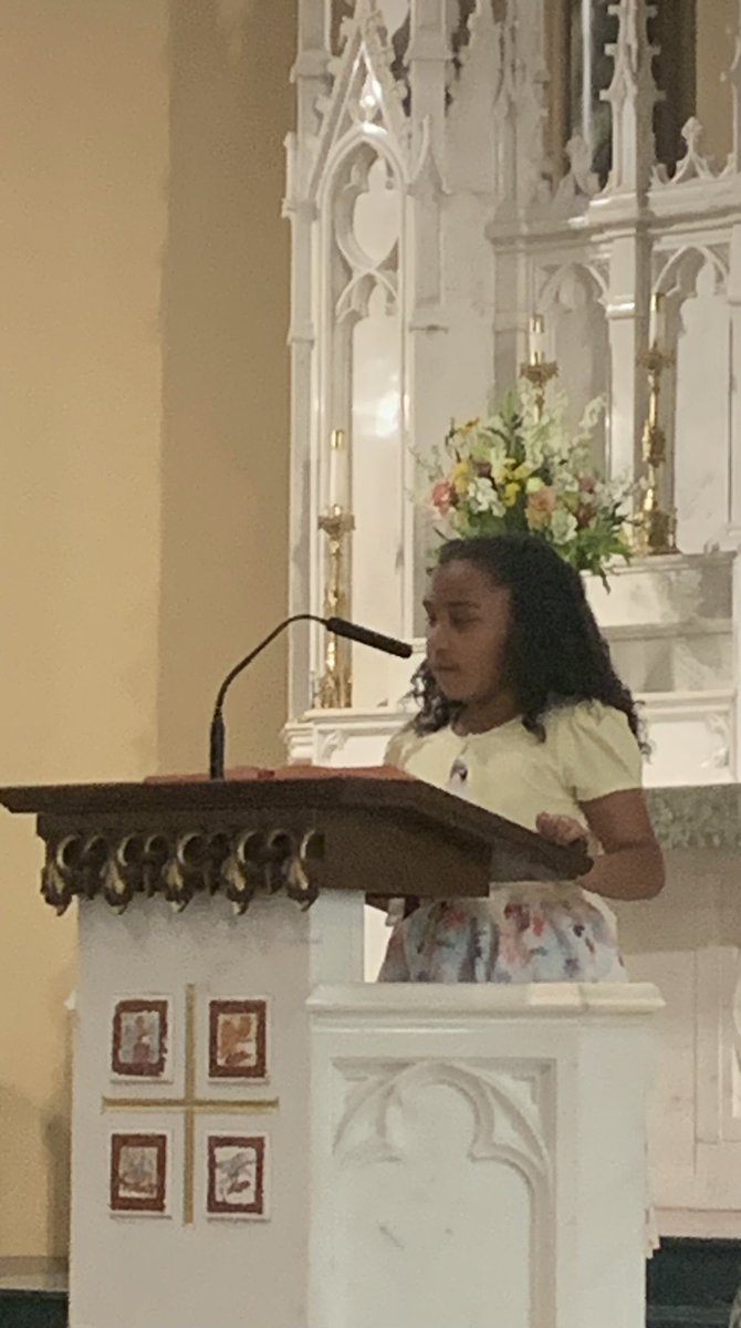 mrswalshics's tweet photo. First and Third grade students participated in the Parish Youth Mass https://t.co/Nc93t9z3ro