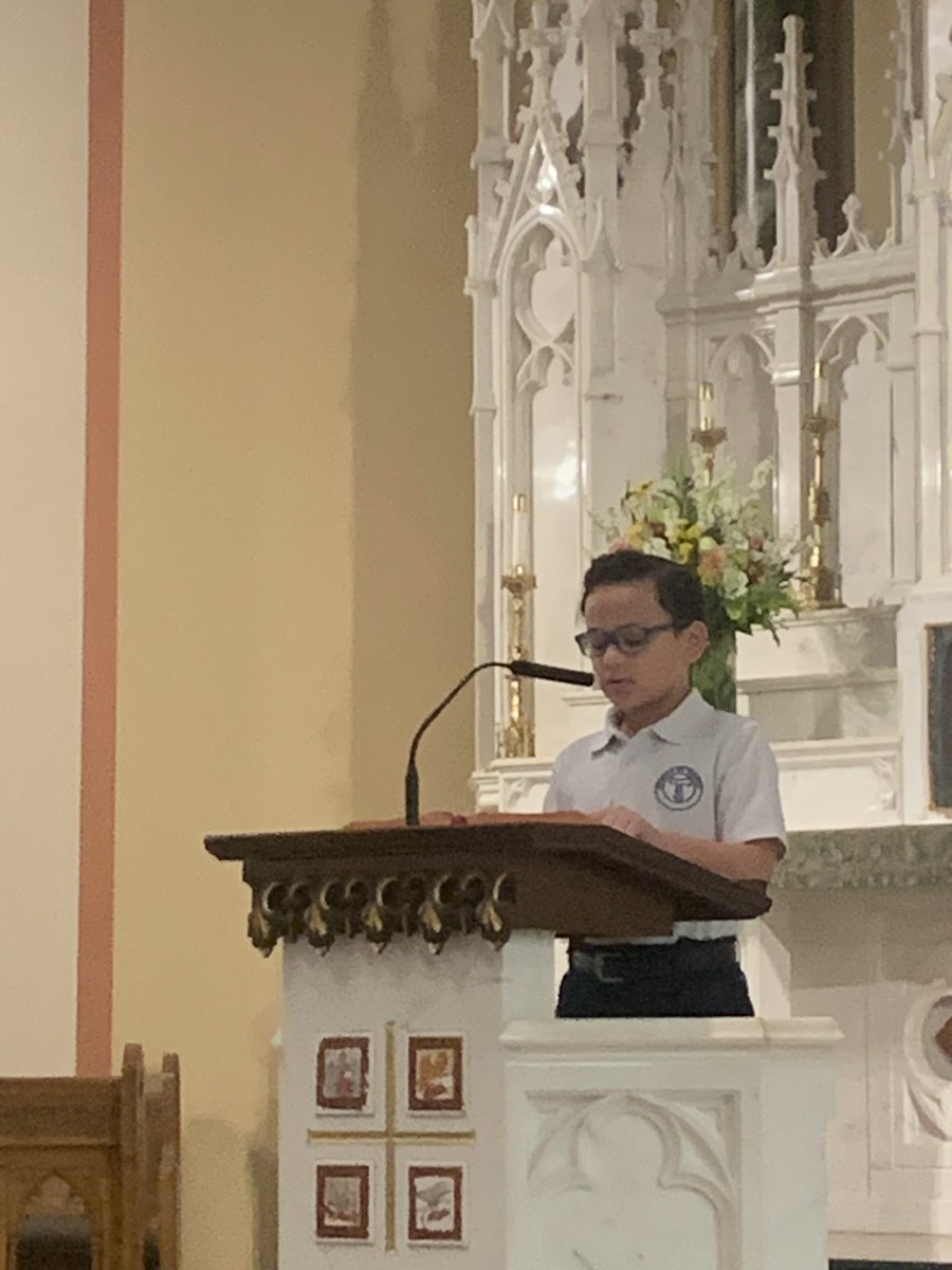 mrswalshics's tweet photo. First and Third grade students participated in the Parish Youth Mass https://t.co/Nc93t9z3ro