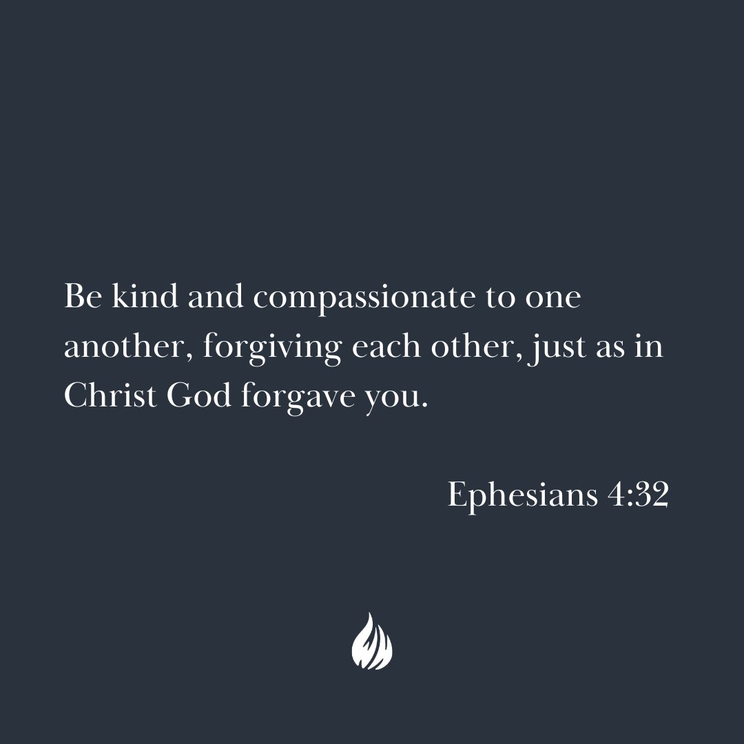 WisdomHunters's tweet photo. Be kind and compassionate to one another, forgiving each other, just as in Christ God forgave you.
-Ephesians 4:32
#wisdomhunters #growinwisdom #dailydevotionalreading #dailydevotionals #dailydevotion #devotiontime #devotionoftheday #goodgod #bible #bibleteaching https://t.co/Bo0yhvo9qR