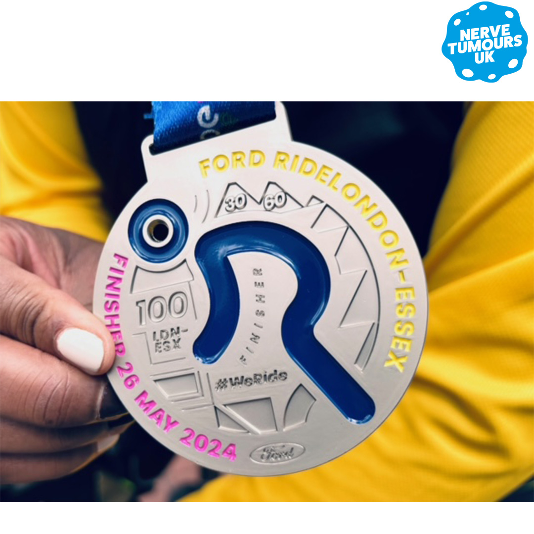 NervetumoursUK's tweet photo. Thank you and congratulations to our 9 riders who took on the 100 mile #RideLondon-Essex challenge. A fantastic achievement, enjoyed by all the #TeamNTUK cyclists: https://t.co/7mqtp082qx
Inspired to #Cycle for #NTUK in 2025? Register here: https://t.co/LhgxVBGszN
#MakeNFVisible https://t.co/IgnURmiN4U