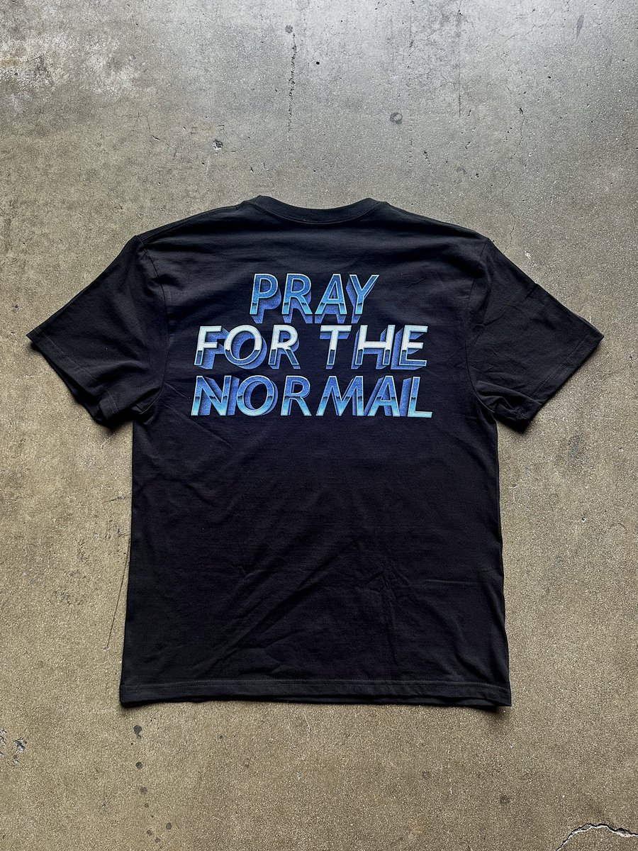 abovethenormal's tweet photo. @zumiez 🛐 PRAY 4 THE NORMAL TEE 🛐

- 7oz Tee
- 100% Cotton
- Screen Printed Design on Front

COMING TO SELECT ZUMIEZ STORES SOON 🔜🛍️🛸 https://t.co/UMMaDJP311