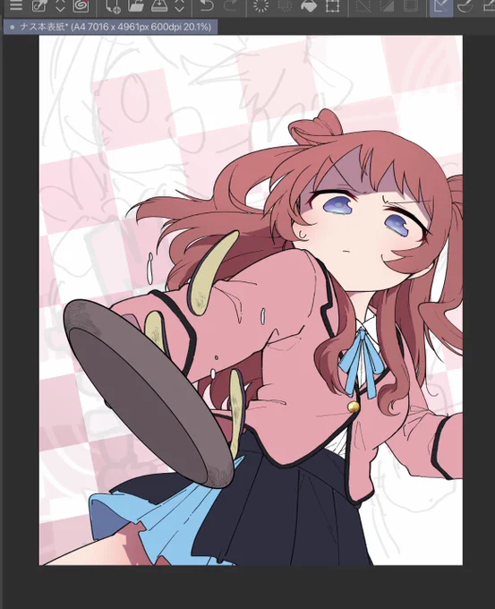 表紙、ちょびちょび描いてるけど咲季お姉ちゃんかーなり描きやすいんだよな平成の立ち振る舞いが出来るからか…? 