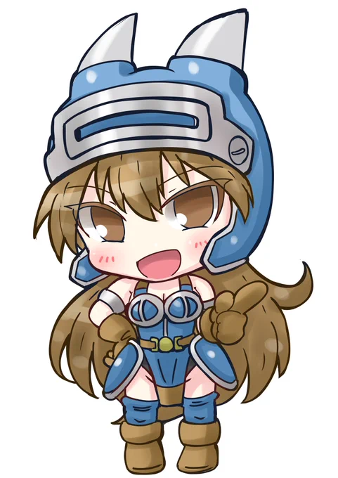 レトロなミニキャラアニメ版ドラゴンクエストのデイジィ描きました( ੭˙ᗜ˙)੭#レトロコンシューマー愛好会イラスト部 #イラスト#ミニキャラ 
