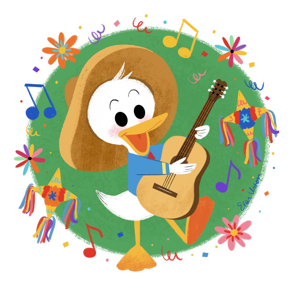Happy 90th birthday to my favorite pato! 🦆🪅🪇🎉🥳