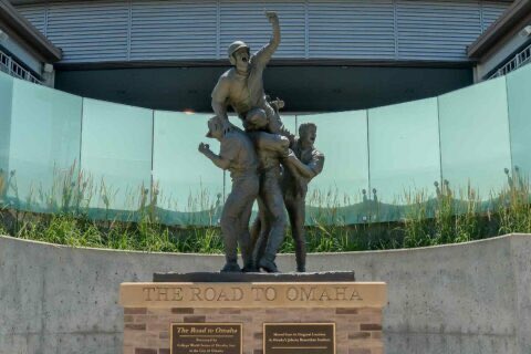 jjgottsch's tweet photo. .@UVA @VirginiaSports needs to put a statue of @UVACoachOConnor outside their stadium. Until that happens, @UVABaseball fans have the one in #Omaha, where the Hoos have ended there season in 7 of the past 15 years. @NCAABaseball #CWS #Omahoos #Oak https://t.co/bCVjinYCGw