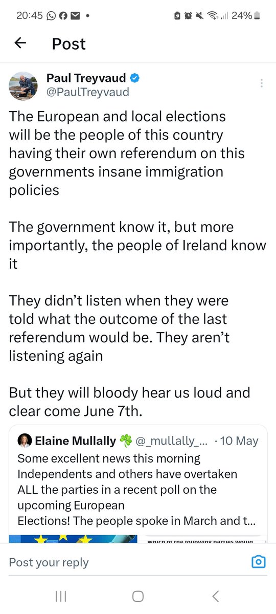TommyCr1978's tweet photo. @PaulTreyvaud @FineGael Jesus you were spot on, u mouthpiece https://t.co/orwLeSrOwM