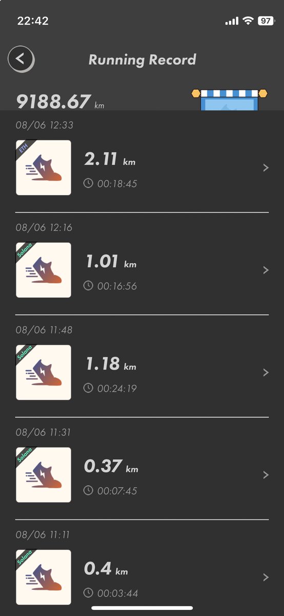 anDan_StepN's tweet photo. #msgApuseni At 4th km i had a sprain so i did 20km more to finish the race. The clip shows my beautiful #romania #montains .
Sad i could use only like 30% of the track @stepn app. https://t.co/qsYo5hkWt4