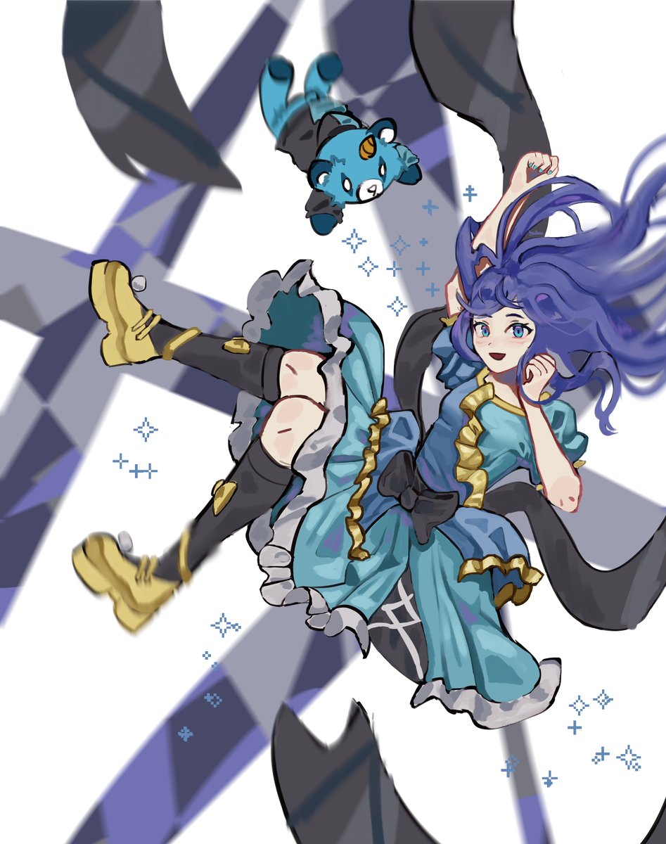 Shark0_Jo's tweet photo. Magical Girl Funneh!
(first time with CSP 😭)

#krewfanart #kftwt #krew #illustration #digitalart https://t.co/t0NDOkqPqz