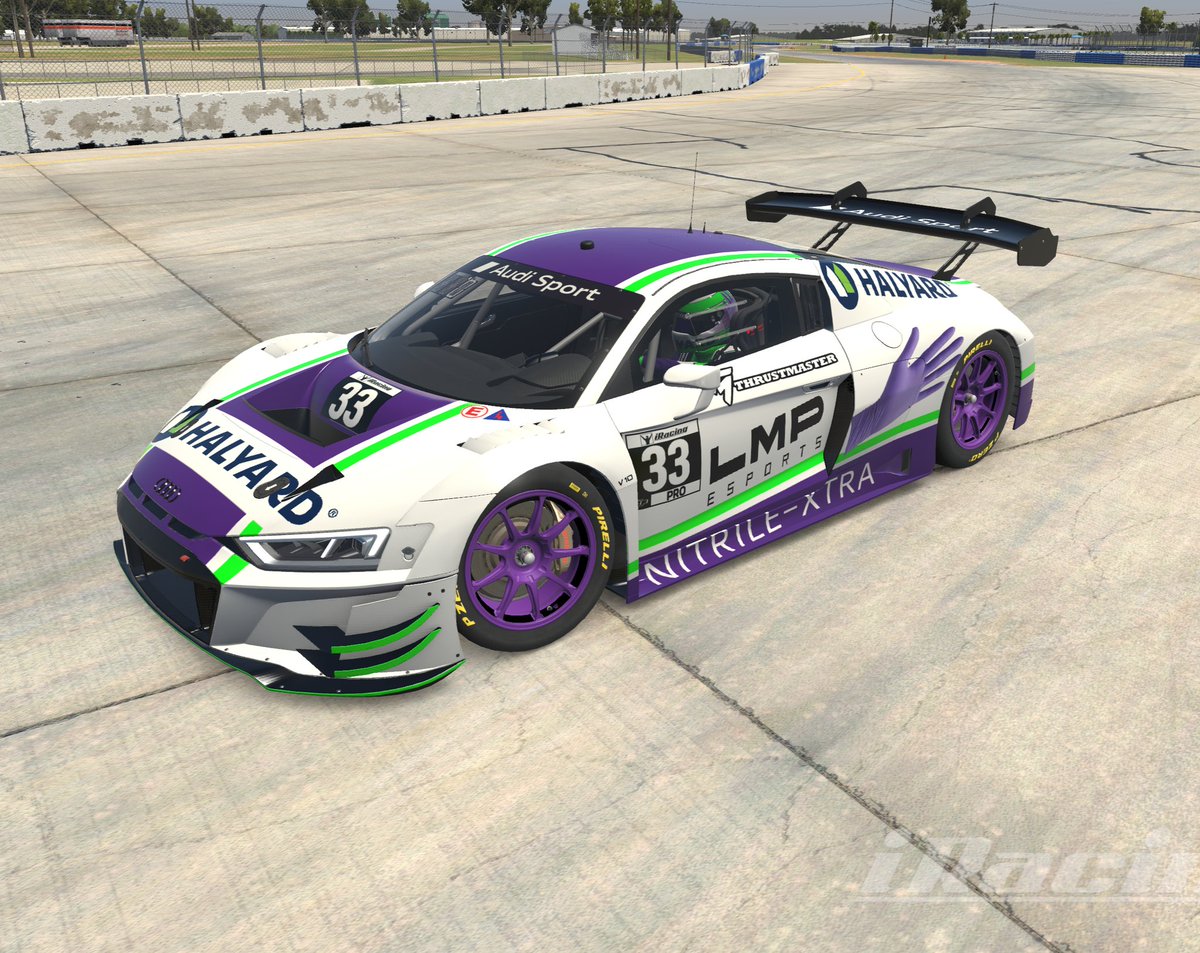 Made these wonderful paints in <a href="/iRacing/">iRacing</a>.  It shows off the wonderful products of <a href="/HalyardHealth/">HalyardHealth</a>.  
People are loving these paint jobs.