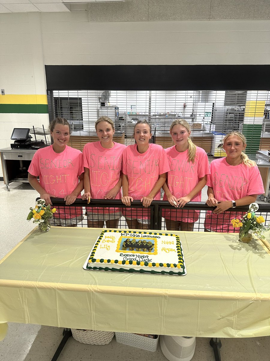 Congrats to our five seniors on graduating today!