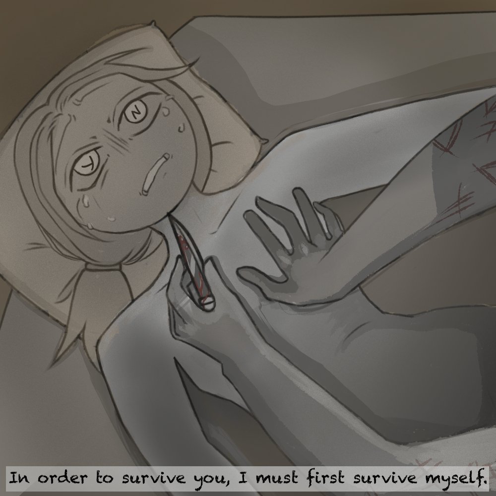 AlisterAndry's tweet photo. Text based on the song by Tool - Bottom. 

(Part 1) 

#YourBoyfriendGame
#YourBoyfriendPeter
#YourBoyfriendGamefanart #YourBoyfriendGamePeter https://t.co/9GZnPfd5BP