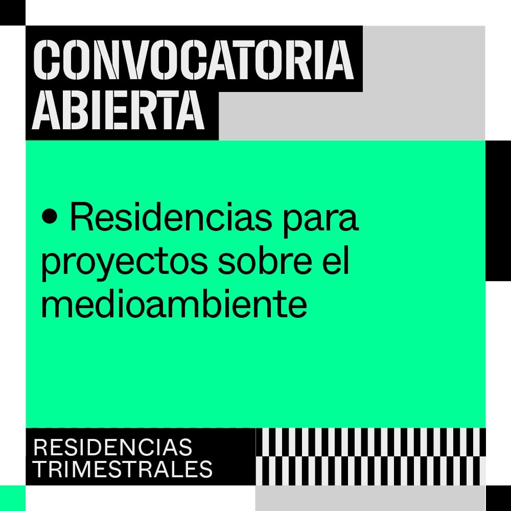 micromundomix's tweet photo. Residencias trimestrales para proyectos sobre el medioambiente 
Matadero Madrid @residenciasmatadero
Centro de residencias artísticas
#ConvocatoriaAbierta dirigidas a artistas visuales residentes en España.
https://t.co/z70CbS4dba https://t.co/xyUUxQoZ2j