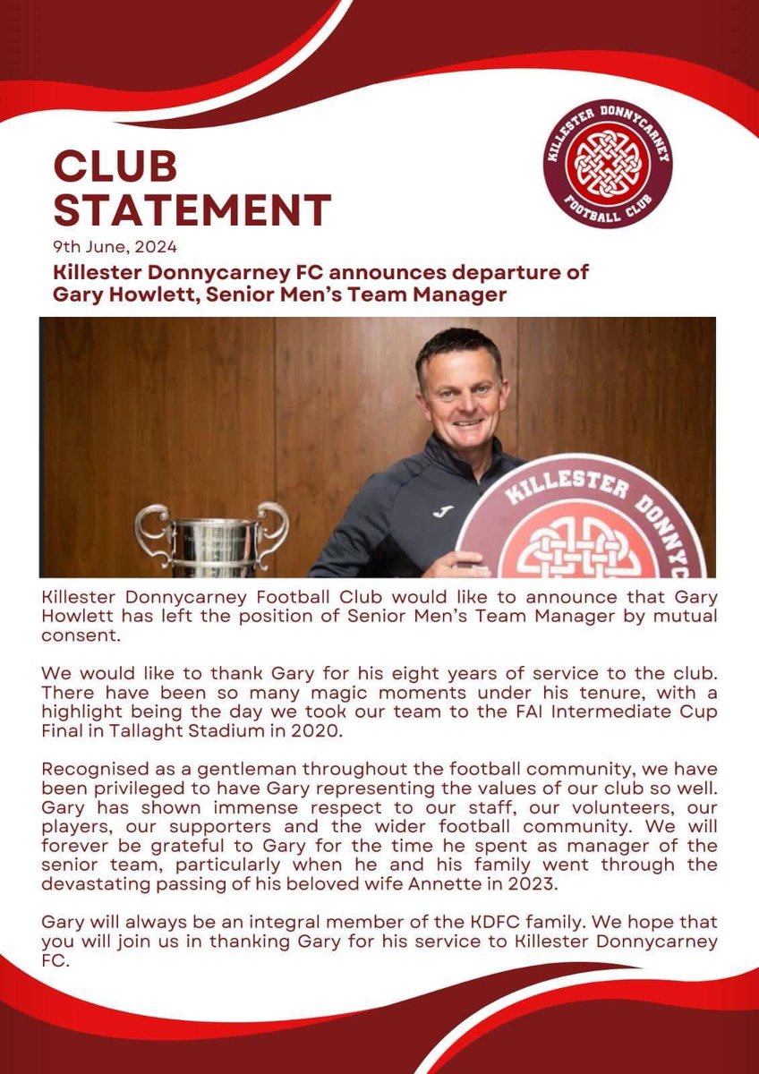 Killester Donnycarney FC tweet media