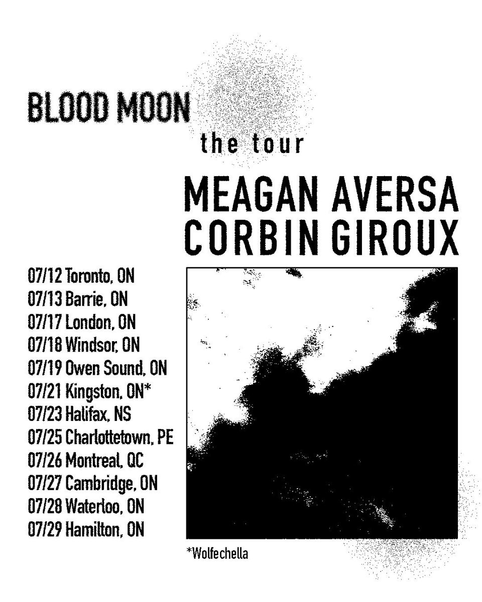 meaganaversa's tweet photo. Blood Moon the album the tour next month come say hi https://t.co/jhgzR3gAY1