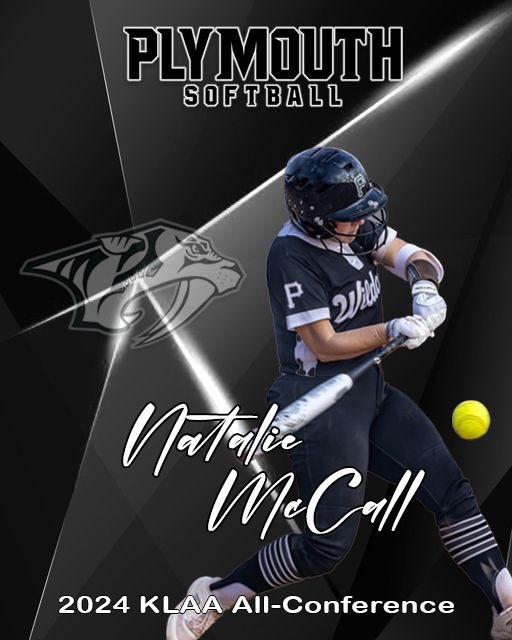 Plymouth Softball (@softball_cats) on Twitter photo Congratulations to <a href="/NatalieMcCall25/">Natalie McCall</a> for earning all-conference. While being named Plymouth’s Defensive MVP, you also were second in OBP and one of the top team RBI leaders. Catchers can be overlooked but your technique is on point! Congratulations to <a href="/NatalieMcCall25/">Natalie McCall</a> for earning all-conference. While being named Plymouth’s Defensive MVP, you also were second in OBP and one of the top team RBI leaders. Catchers can be overlooked but your technique is on point!