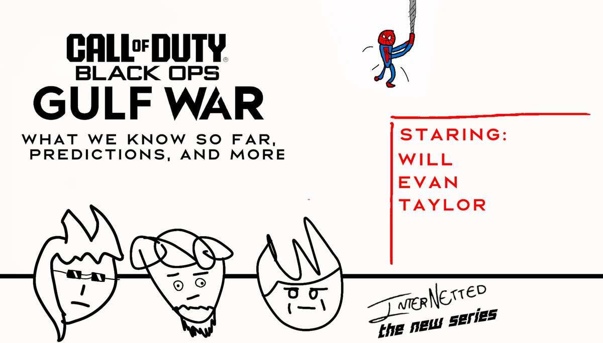 internettedshow's tweet photo. Next episode of Internetted will have Will, Evan, and Taylor discussing the Xbox Games Showcase and #BlackOps6. (thumbnail is WIP) https://t.co/fuQzFP7cnw