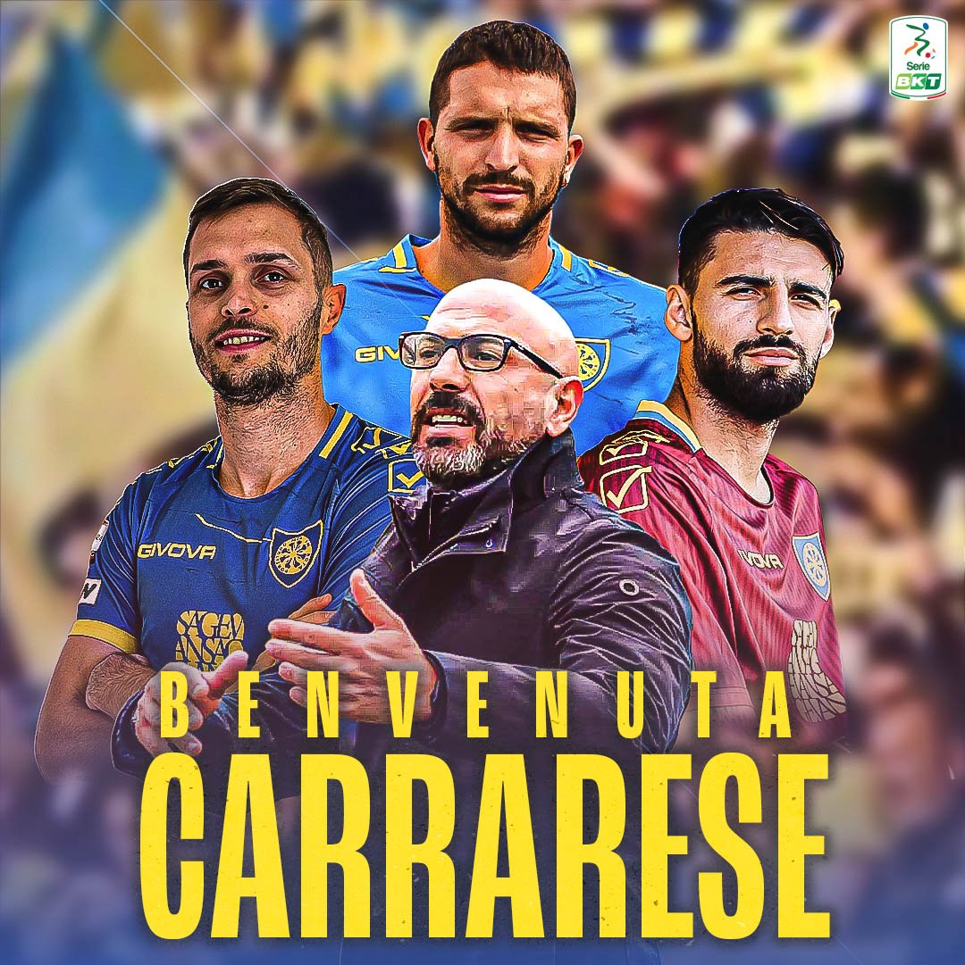 Dopo 76 anni la Carrarese riscrive la storia ed entra nella famiglia della Serie BKT per la prossima stagione 🟡🔵👏