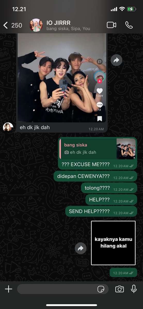 intoxicatefairy's tweet image. eh hujat aja deh gua udah gakuat #dkdibully #caratkesinipls #iloveudk