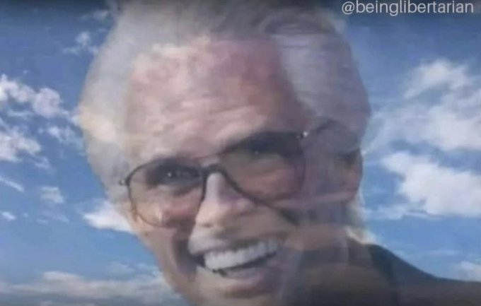 My grandfather in Heaven watching me roast commies on social media: