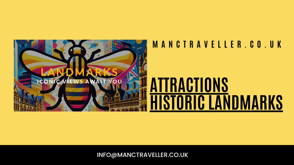 🗺️ Discover Manchester's most captivating #HistoricLandmarks and #Attractions! From ancient sites to modern marvels, explore the rich history of this vibrant city. 🌆✨ Learn more: manctraveller.co.uk/attractions/ #Manchester #Travel #History