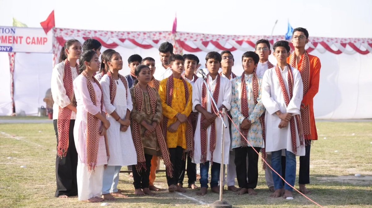 suryafnd's tweet image. #PDC2024
#SuryaSadhnaSthali 
आज सूर्या साधना स्थली,झिंझौली में दूसरे 10 दिवसीय व्यक्तित्व विकास शिविर का समापन हुआ। इस शिविर में 104 शिविरार्थियों ने भाग लिया। शिविर में शिविरार्थियों ने कराटे, प्राकृतिक चिकित्सा, ध्यान, घुड़सवारी, निशानेबाजी, क्राफ्टिंग और योग के साथ-साथ