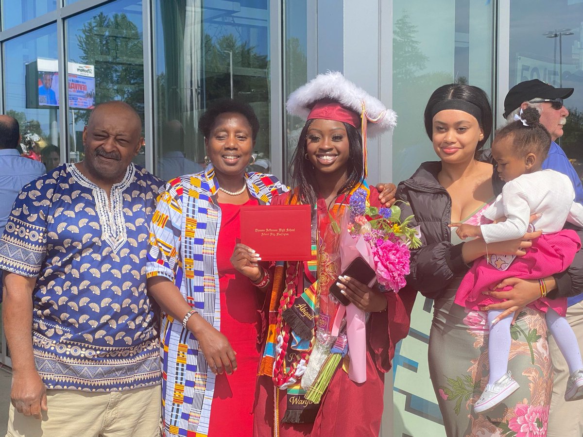 FWPS210's tweet photo. The journey to college and career begins now for our TJHS graduates. 🚀@TJHSRaiders #Classof2024 #RaiderGrad https://t.co/jsVmktNFpw