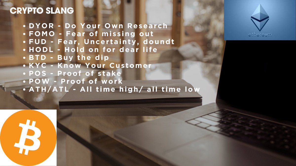tamyresearch's tweet photo. Do you know the most popular crypto slang?

Are you missing out something or you have fear?

Check out below💰📈↘️💸💵🔦
#fud #fomo #cryptoslang https://t.co/9S1t6c7h3v