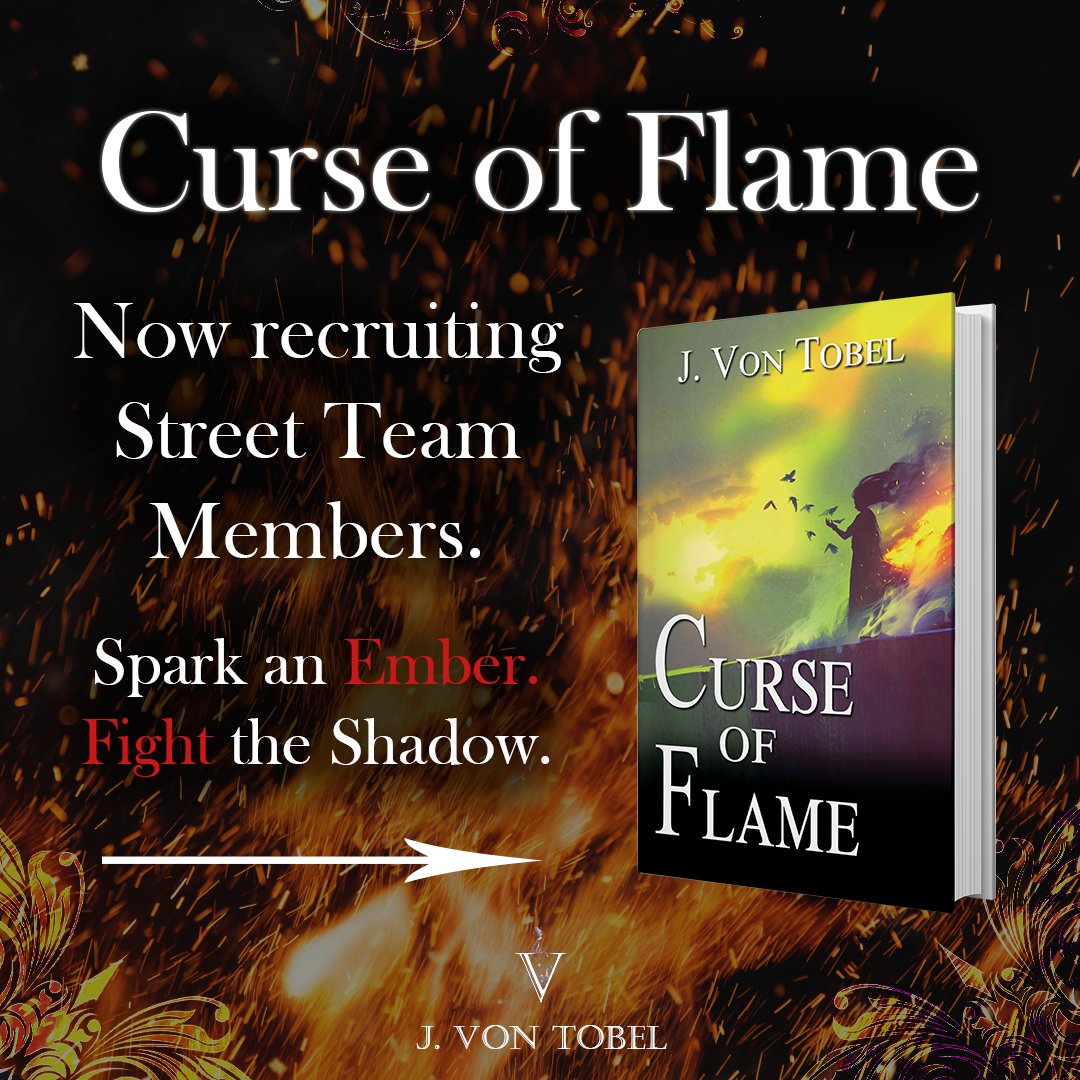 jvontobelwrites's tweet photo. We are getting so close to the final push! If you wan to help me promote the release of my debut novel, link is in my bio! 

#streetteam #curseofflame #fantasybooks #darkfantasybooks #debutnovel #newfantasynovels #newfantasybooks https://t.co/MAvwcQ1Gwk