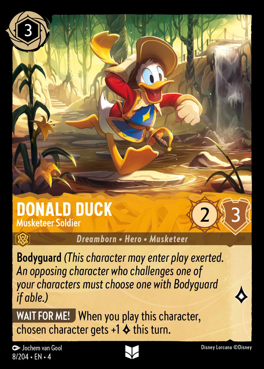 DisneyLorcana's tweet photo. Happy 90th Birthday Donald Duck! #DisneyLorcana https://t.co/nSag2OfW0E