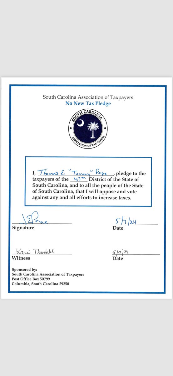 SC Association of Taxpayers tweet media