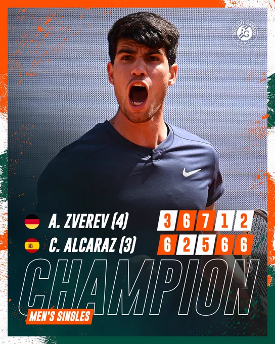 Image from Roland-Garros (@rolandgarros)