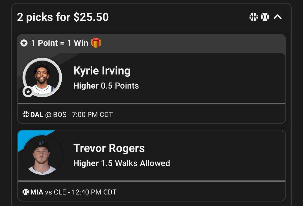 TopsProps_'s tweet photo. Underdog Free Square Slip 👨‍🍳🏧

#dfs #underdog  #prizepicksPotd #sleeperNBA #sleeper #prizepicks #prizepicksplays #gamblingx #gamblingtwitter #sportsbettor https://t.co/wBdFII51ao