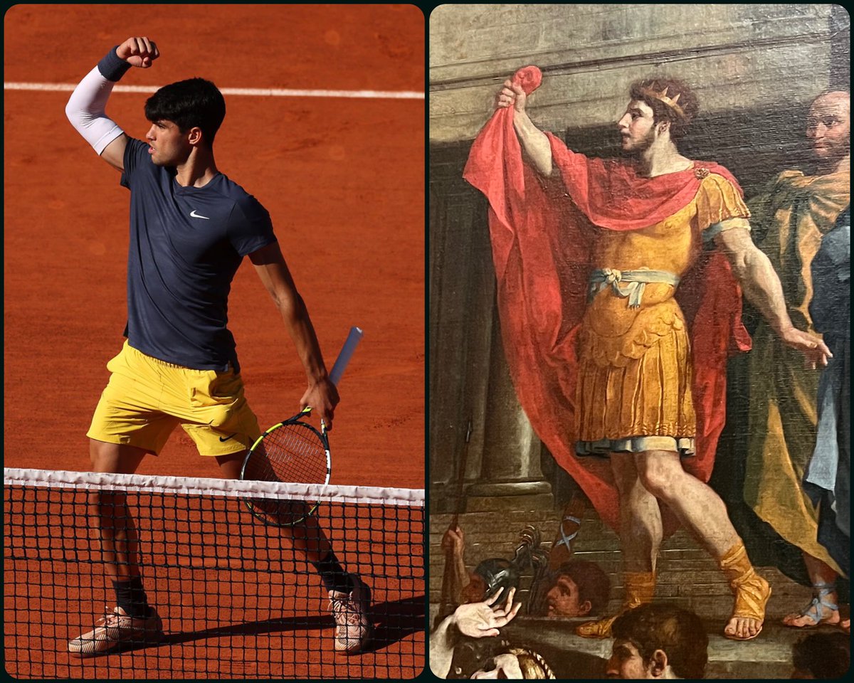ArtButSports's tweet photo. L'Enlèvement des Sabines, by Nicolas Poussin, 1637-38, 📸 by Clive Brunskill https://t.co/5ItpmaA84i