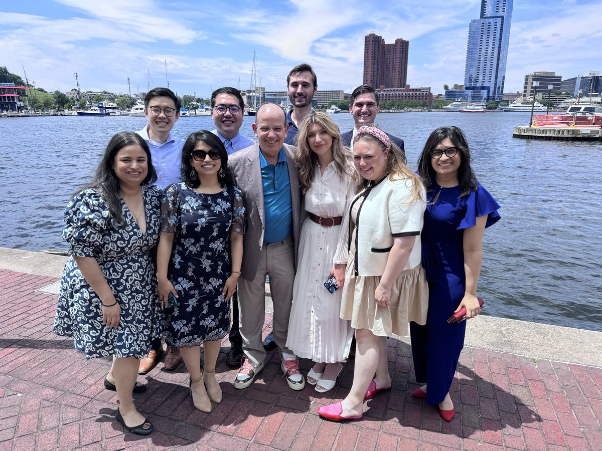 A diverse group of graduating fellows. Congratulations to you all 👏