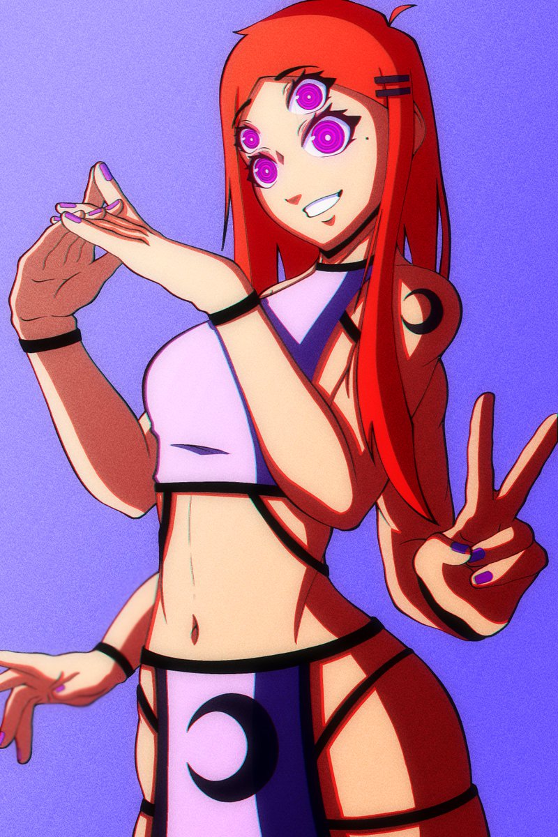 GrimulkinDraws's tweet photo. Another girl with 4 arms, it's very fun to draw lol :) https://t.co/mIvIHLCAvr