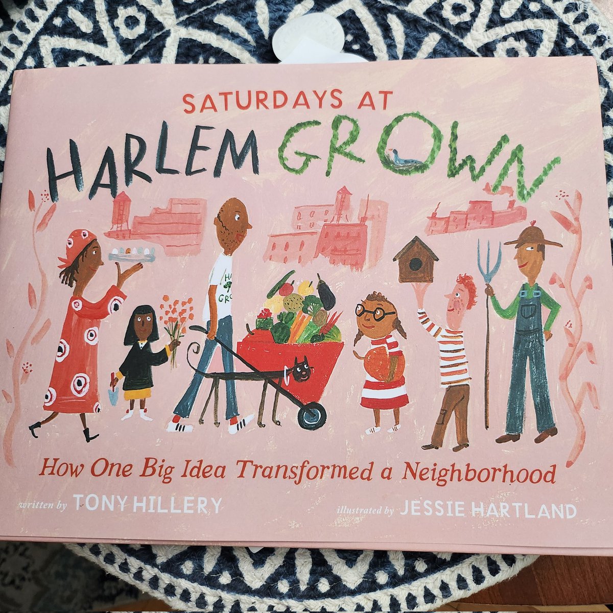 When we say " We plant fruits and vegetables, but we grow healthy children",this is yet another example. 
Nevaeh is not only our muse, inspiration, lead in our book, featured on <a href="/humansofny/">Brandon Stanton</a>, and our Logo,but an incoming freshman <a href="/ualbany/">University at Albany</a>
<a href="/SimonKIDS/">Simon Kids</a>
#growingtogether 
#bethechange