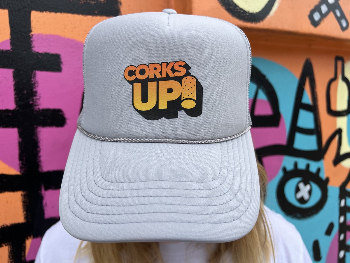 corksup's tweet photo. IYKYK, but if other's don't know, share the game with style. Check out our new Corks Up! merch, custom designed by renowned artist &amp; author @bradysmithhere . Order yours at https://t.co/J8k9oeErfu 

#CorksUp #Swag #NewMerch #LazySunday https://t.co/KgpRFjNWyX