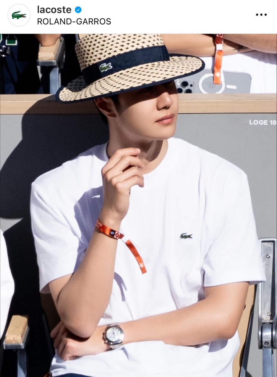 📱| 240610 Lacoste Instagram Special guests spotted at