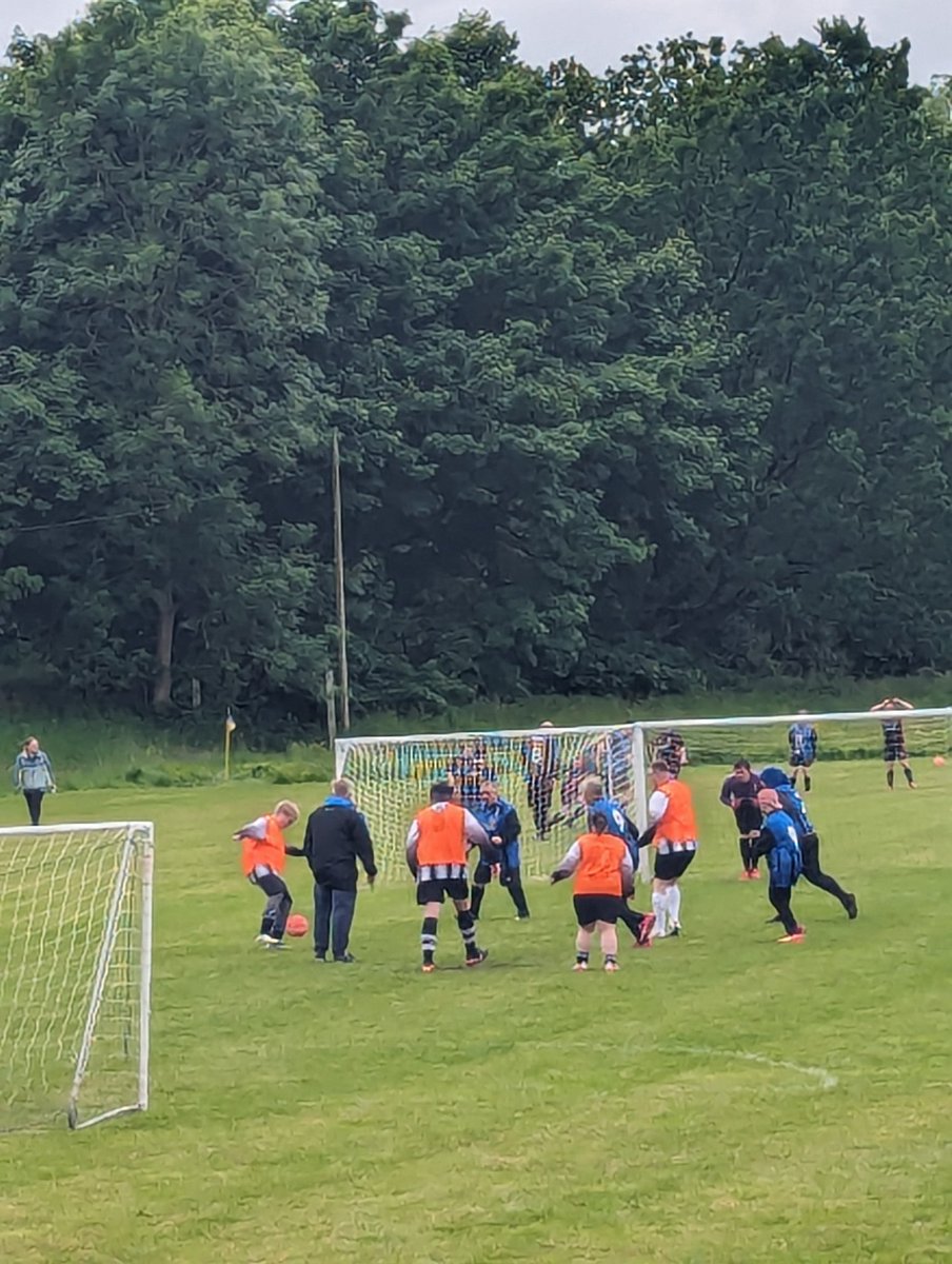 SkillsKitchen22's tweet photo. We were so pleased to be involved in a very small way with the West Riding Ability Counts football league finals today. 
Everyone played brilliantly, and in all weather! Well done to all the teams 👏👏👏 
Special thanks to our super Skills Kitchen assistant who helped all day 🤗 https://t.co/1aWs4G3fGa